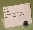 1396634 Gm Buick Riviera Wiper Switch Knob
