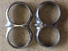 1962 Prices Bezels Use 1961 Corvette 1959 1960 1958 Drill Holes Headlight
