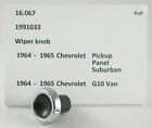 1991033 Gm Chevrolet Pickup Panel Suburban Van Wiper Knob