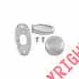 32-10209-1 Eckler S Ignition Switch Kit All Polished Stainless Steel Ford