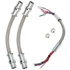 33-256553-1 Camaro Wiring Looms Door Jamb Stainless Steel Eckler