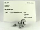 387457 Gm Oldsmobile Cutlass Nos Wiper Knob