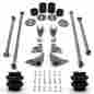 Ttkair10682028 4-link Helix Suspension Brakes And Steering Rear Four Air Ride Bag Kit For 62-65 Novadrop Triangulated