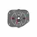 44-48530-1 Eckler S Ford Mustang Fuel Temperature Gauge Assembly With Gray Face Replaces