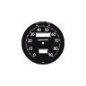 47-25795-1 Speedometer Face Metal Mph Stewart Warner Script Pickup Truck Eckler