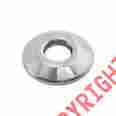 49-10758-1 Dennis Carpenter Ignition Switch Inner Bezel 1-1 16 Od Stainless Steel Ford Mercury