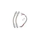 50-353841-1 Chevelle Wiring Looms Door Jamb Stainless Steel Eckler
