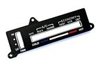 800101 Corvette Heater And Air Conditioner Control Face Plate