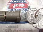960583 Jeep Nos Ignition Switch Lock Logo Keys Amc Ster Cj