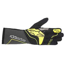 Alpinestars Usa 3550323-9151-2xl Gloves Tech 1-zx Gray / Yellow 2x-large -