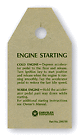 Cse10 Ecs Automotive Dodge Plymouth Nos Quality Engine Starting Card Factory