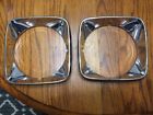 D4eb-13045-ab L Ford Thunderbird Headlight Bezel Set Nos