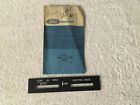 D5sz-19a980-b Ford Nos Thunderbird Control Name Plate Insert