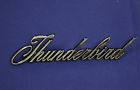 D6sb-16098-aa Ford 1970-76 Thunderbird Oem Trunk Emblem Nameplate Nice