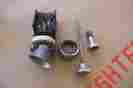 Dozb-11652-b Ford 1969 Oem Mustang Boss Headlight Switch Bezel Knob Lock Stem 4 Pieces