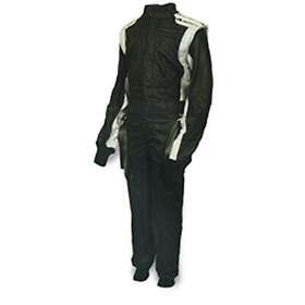 Impact Racing 21410513 Suit D/l Mini Racer 1 Pc Large Blk / Gray -