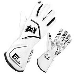 K1 Racegear 23-flt-wg-xxl Gloves Flight Xx-large White -