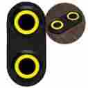 Kicabb26 Keep It Clean Wiring Accessories Retro Black Switch With Yellow Illumination Single 427 Procharger Rhr 802269174177