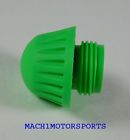 Snap On Screw In End Cap Green