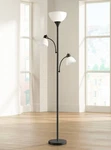 Bingham Modern Tree Torchiere Floor Lamp 71 1/2" Tall Black Side Lights Reading. Fixed Price $99.99.