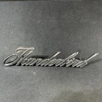 Vintage 1960'S Ford Thunderbird Script Emblem D6SB-16098-AA Chrome. Fixed Price $36.98.