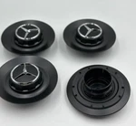 Mercedes Benz C63S E63S CLS63S Amg Black Center Caps Wheel Hubs A0004001100 4PCS. Fixed Price $540.00.
