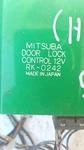 Honda Civic Hatchback 1992-95 Door Lock Control Module RK-0242 Front Left Side. Fixed Price $50.00.