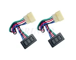 2) RS311 New Universal 5 Pre-wires Door Lock/power Window Rocker Switch. Fixed Price $18.99.