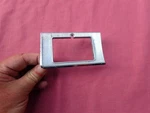 1957 Ford Fairlane Clock Bezel Trim Piece, Nice! FEG-15009-B, Plate, Dash. Fixed Price $44.99.