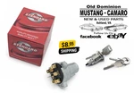 1968 Camaro Ignition Switch And Cylinder With Square Keys. Fixed Price $69.95.