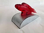 1935 1936 Hupmobile Red Rocket Hood Ornament Quality Rare Reproduction. Fixed Price $225.00.