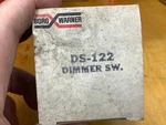 1979-87 Amc & Gm Vehicles Dimmer Switch-bwd# DS122; Repl Oem# DR7832411. Fixed Price $12.00.