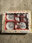 Vintage (50 Yrs)child Toy 8-PIECE China Tea Set By Straco Of Japan. New Box.. Fixed Price $17.00.