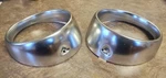 1960 Ford Galaxie, Fairlane Sunliner, Skyliner Lh & Rh Headlight Door Bezel Pair. Fixed Price $45.00.