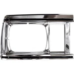1982 Camino Caballero Malibu; Headlamp Bezel Chrome/black; Rh. Fixed Price $69.99.