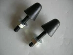 Hood Bonnet Buffers Cones Triumph Spitfire Harald Vitesse GT6 TR6 TR250 Uprated. Fixed Price $24.99.