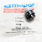 Genuine Oem Mopar 1984-1993 Ram Truck/cars/van & Wagon Chrome Wiper Knob 159BX9. Fixed Price $42.21.