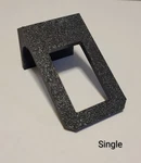 Rocker Switch Under Dash Bracket Mount Single For Off-road Lights. Fixed Price $7.99.