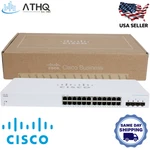 Cisco CBS220-24T-4G 24-PORT Gigabit Smart Managed Switch 4X Sfp Uplinks Refresh. Fixed Price $119.99.