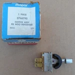 Mopar 3746795 Nos 1975-77 Body Rear Window Defogger Switch Fury Charger Monaco. Fixed Price $55.00.
