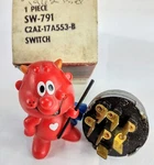 Nos Fomoco SW791 C2AZ-17A553-B 1962 Ford Full Size Car Windshield Washer Switch. Fixed Price $129.99.