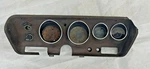 1971-1974 Mopar Body Gauge Cluster 120 Speedo Dash Bezel Panel Wiper Headlight. Fixed Price $183.59.