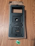 Nos 1973 - 1978 Ford Galaxie Ltd Custom 500 Country Squire Dash Switch Bezel Blk. Fixed Price $150.00.