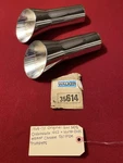 1968-72 Nos Gm Oldsmobile Walker Chrome Tailpipe Trumpets. Fixed Price $240.00.