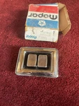 Nos Mopar Convex Style Power Window Switch For 1977-1978 Charger Fury And Monaco. Fixed Price $120.00.