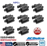 Genuine Acdelco 8X Ignition Coils For 1999-2009 Gm 4.8L 5.3L 6.0L V8 # 12558693. Fixed Price $189.00.