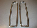 Nos Pair Cadillac Fleetwood Deville Rwd Tail Lamp Light Bezel 1980 - 89 1617296. Fixed Price $49.99.