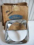 Nos Oem New Ford D4EB-13045-AB Lh Chrome Headlight Bezel 1974 1975 1976 Torino. Fixed Price $85.99.