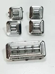 Oem 1958 - 1970 Gm Power Window Switch Round Corners PW4432790 & PW4432791 Set. Fixed Price $175.00.