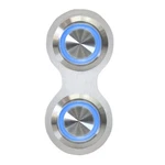Retro Billet Switch /blue Illumination - Single Johnny Law Motors Muscle. Fixed Price $87.50.
